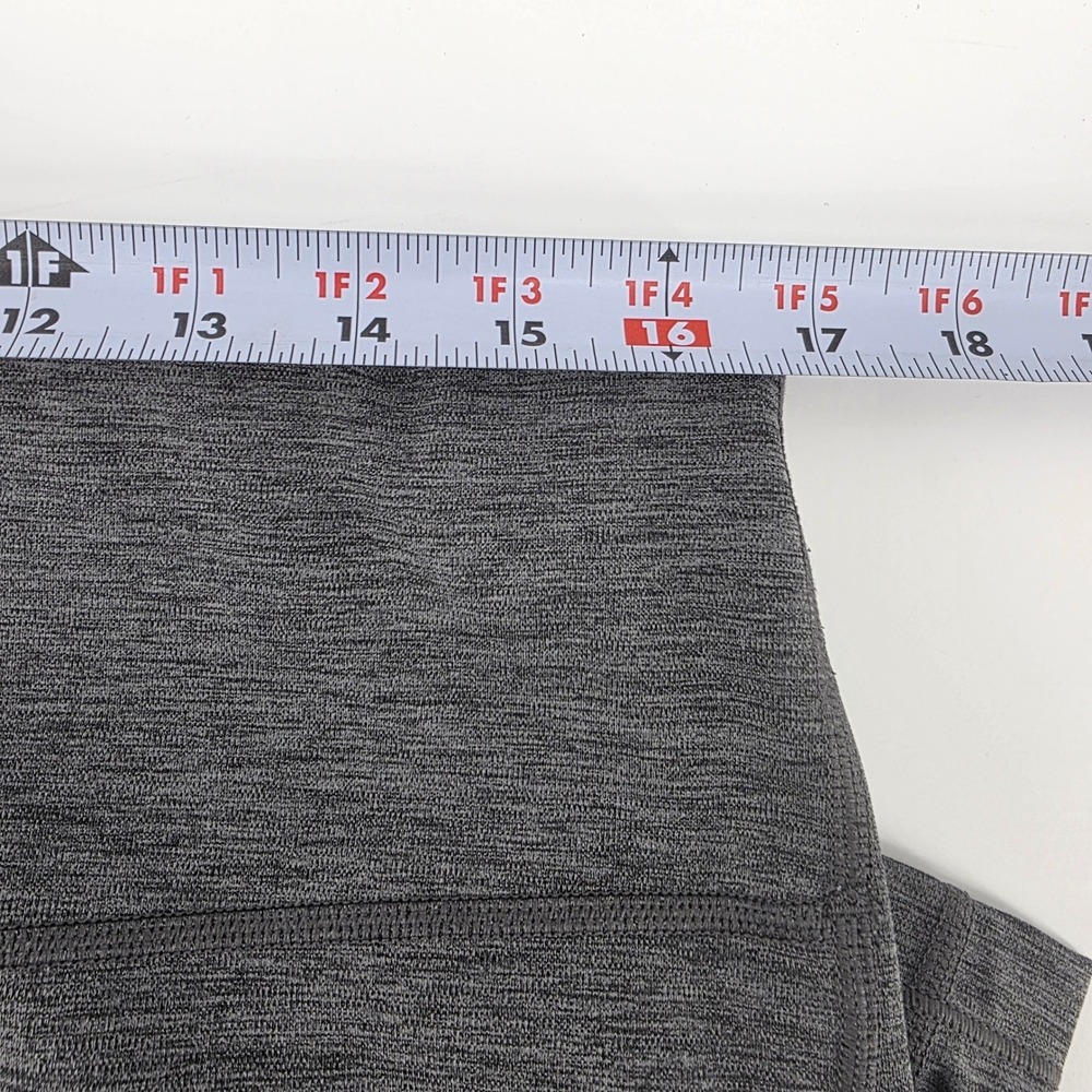 Athleta Ultimate Stash Pocket Capri Leggings Gray Heathered XL Workout Yoga 2 - Picture 8 of 8